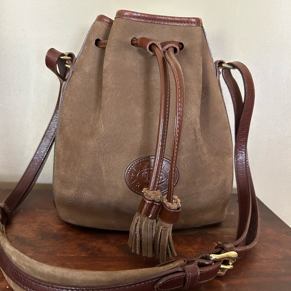 Vintage Dooney & Bourke Nubuck Leather Purse